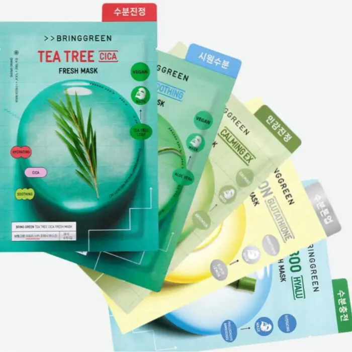 BRINGGREEN Fresh Mask Sheet 10P 4Options To Choose - Image 1