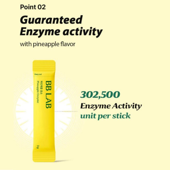 BB LAB Pineapple Enzyme 30 Sticks (30-day supply) - Image 6