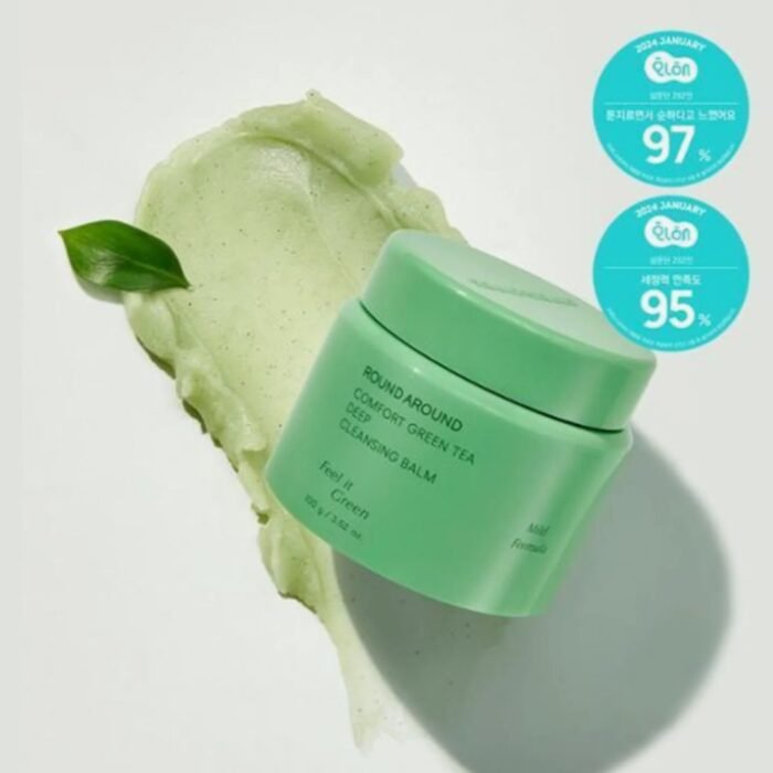Round A’Round Green Tea Cleansing Balm 100g - Image 2