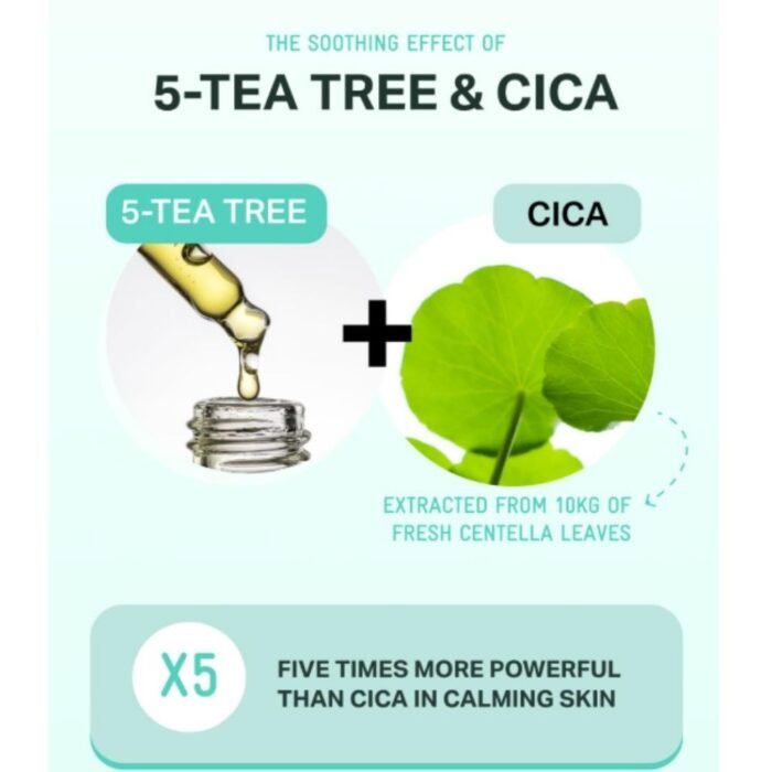 Bring Green Tea Tree Cica Soothing Cream Plus 100ml - Image 5