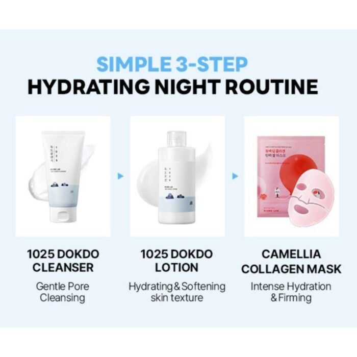 Round Lab 1025 Dokdo Toner and Lotion Set - Image 12