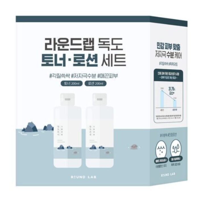Round Lab 1025 Dokdo Toner and Lotion Set - Image 3