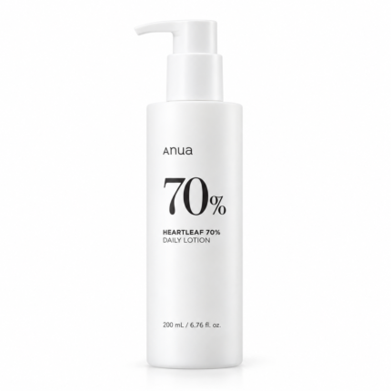 Anua Heartleaf 70 Daily Lotion 200ml Korean moisturiser