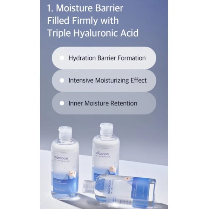 Mixsoon Glacier Water Hyaluronic Acid Serum 100ml - Image 5