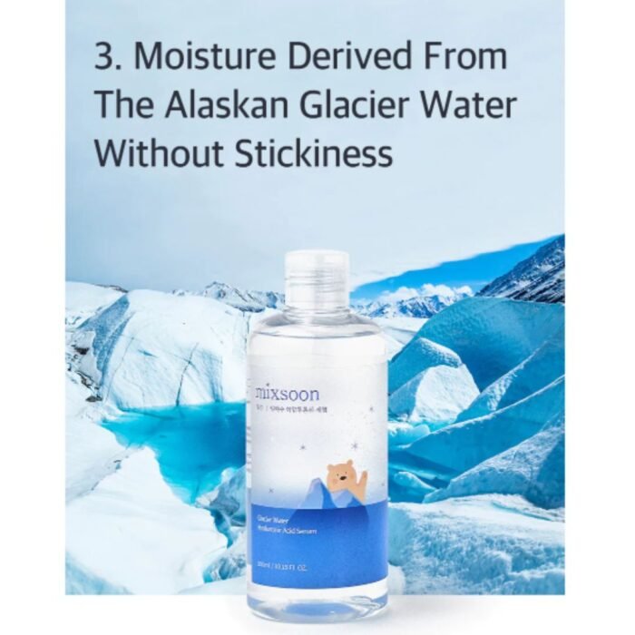Mixsoon Glacier Water Hyaluronic Acid Serum 100ml - Image 7