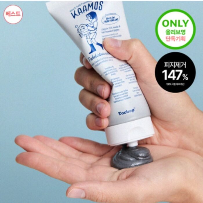 Torhop Kaamos Black Salt Foaming Cleanser 130g - Image 2