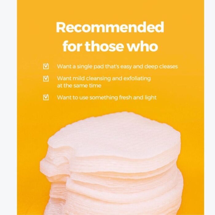 Neogen Dermalogy Carrot Deep Clear Remover Oil Pad 60 Sheets - Image 5