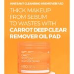 Neogen Dermalogy Carrot Deep Clear Remover Oil Pad 60 Sheets - Image 7