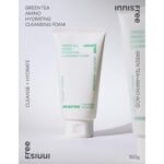 INNISFREE Green Tea Amino Hydrating Cleansing Foam 150g - Image 5