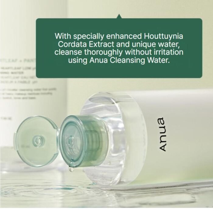 Anua Heartleaf Low pH Deep Cleansing Water 500g - Image 7