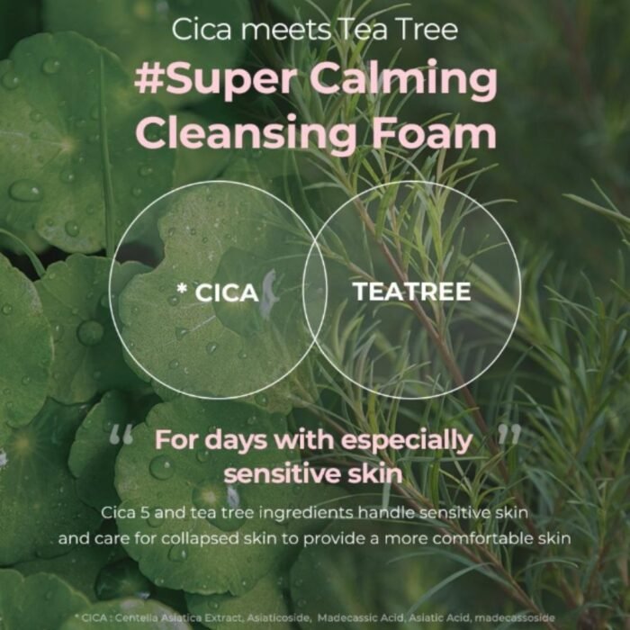 Neogen Dermalogy Calming Cicatree Micellar Cleansing Foam 200ml - Image 5