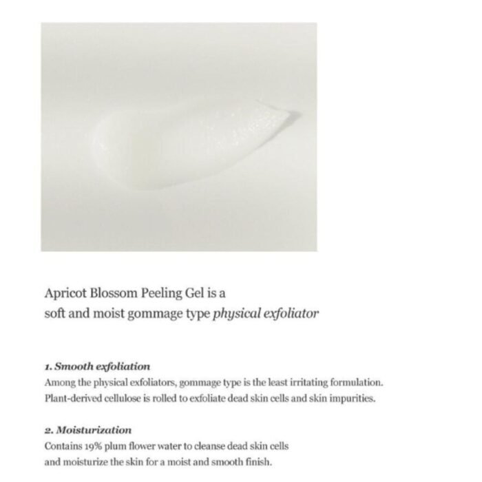 Beauty of Joseon Apricot Blossom Peeling Gel 100mL - Image 6