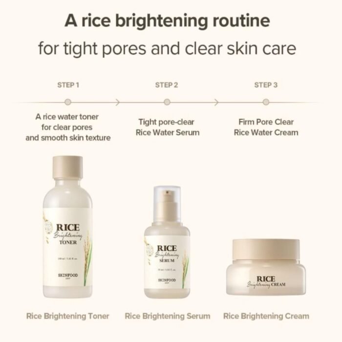 SKINFOOD Rice Brightening Serum 55ml - Image 7