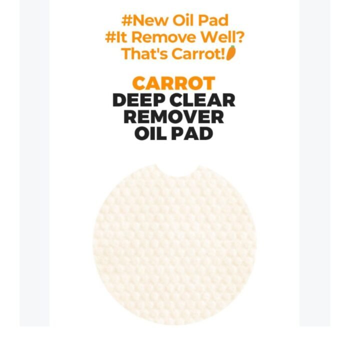 Neogen Dermalogy Carrot Deep Clear Remover Oil Pad 60 Sheets - Image 10
