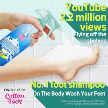 ON:THE BODY Cotton Foot Shampoo Cooling 385mL