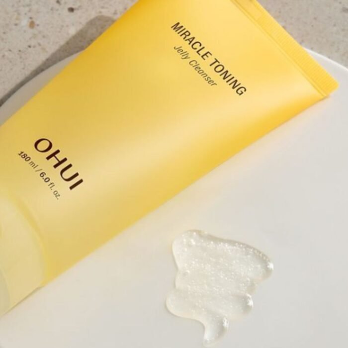 O HUI Miracle Toning Jelly Cleanser 180ml - Image 2