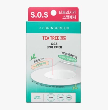 BRINGGREEN Tea Tree Cica S.O.S Spot Patch 75+25 Counts
