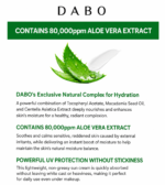 DABO Aloe Vera Tone-Up Base Sun Cream SPF50+ PA++++ 70ml (Copy) - Image 2